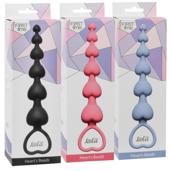 Анальная цепочка Heart&#039;s Beads