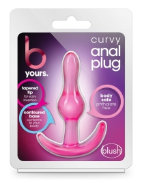 Анальная втулка Curvy Anal Plug